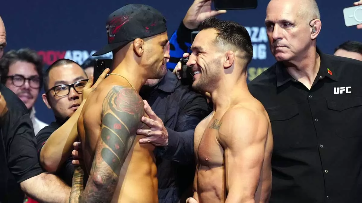 Дастин Порье и Майкл Чендлер