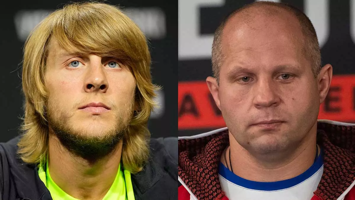 Пэдди Пимблетт и Фёдор Емельяненко