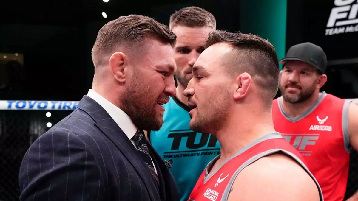 Конор МакГрегор и Майкл Чендлер