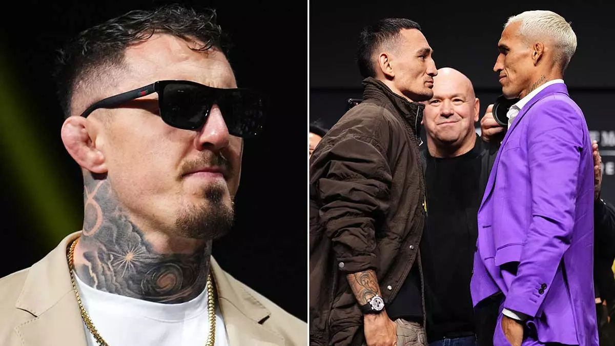 Том Аспиналл, Макс Холловэй и Чарльз Оливейра