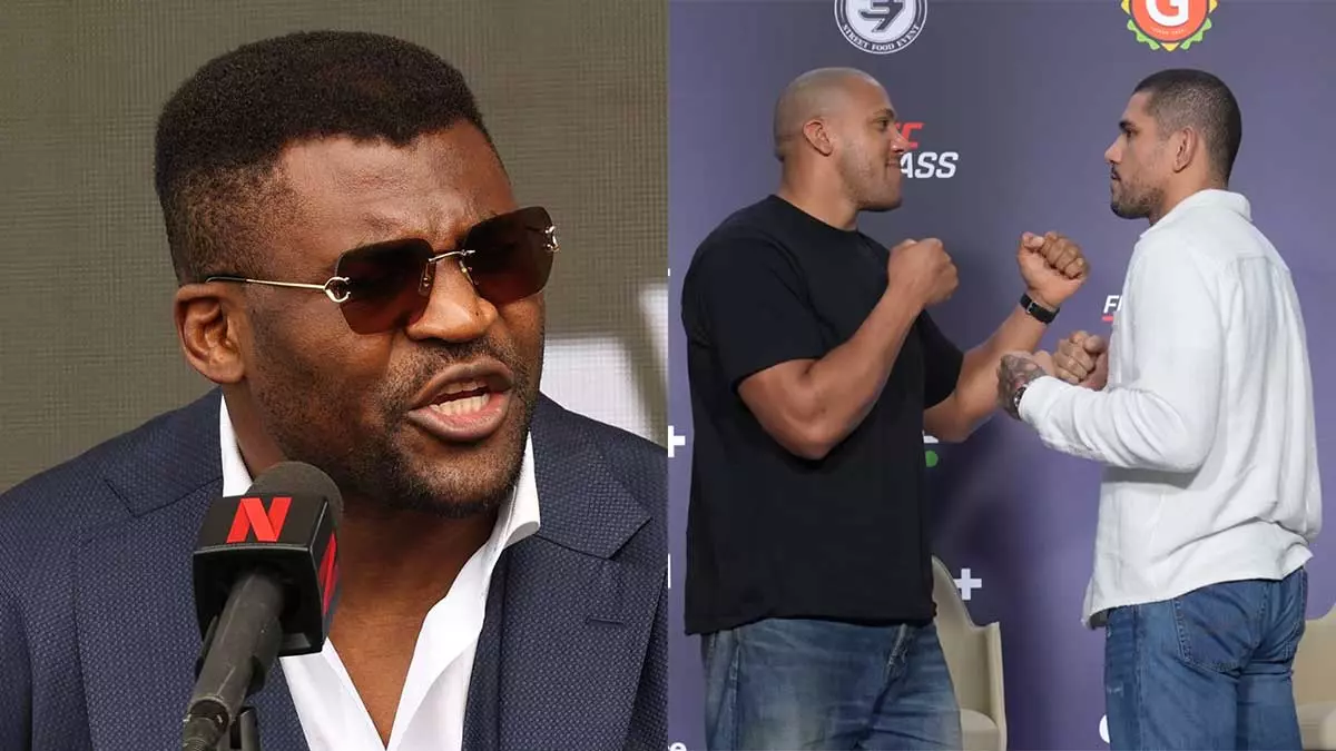 Фрэнсис Нганну, Сирил Ган и Алекс Перейра