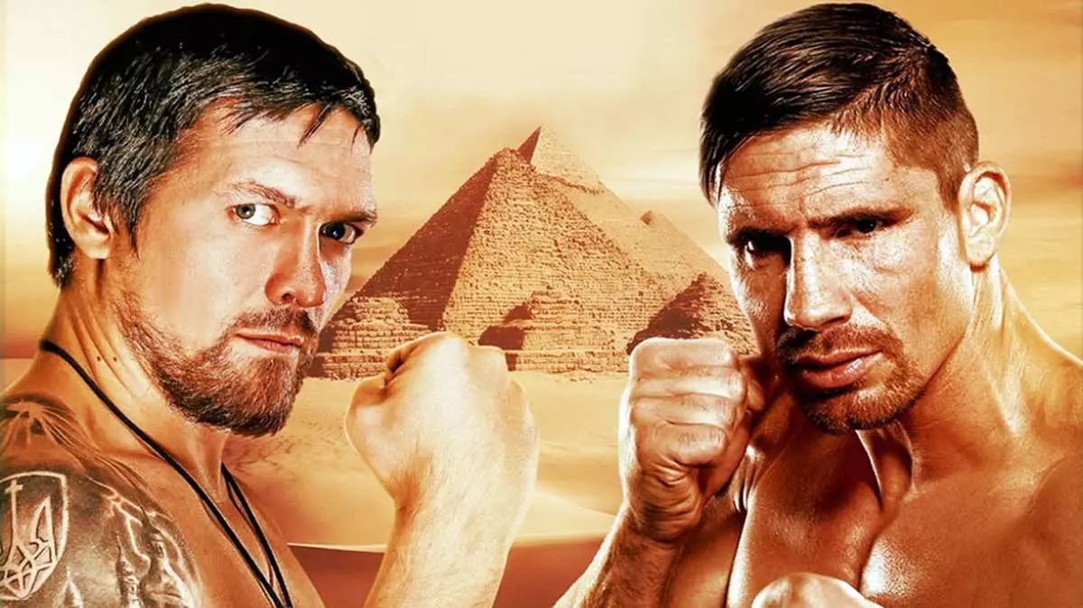 Александр Усик и Рико Верхувен