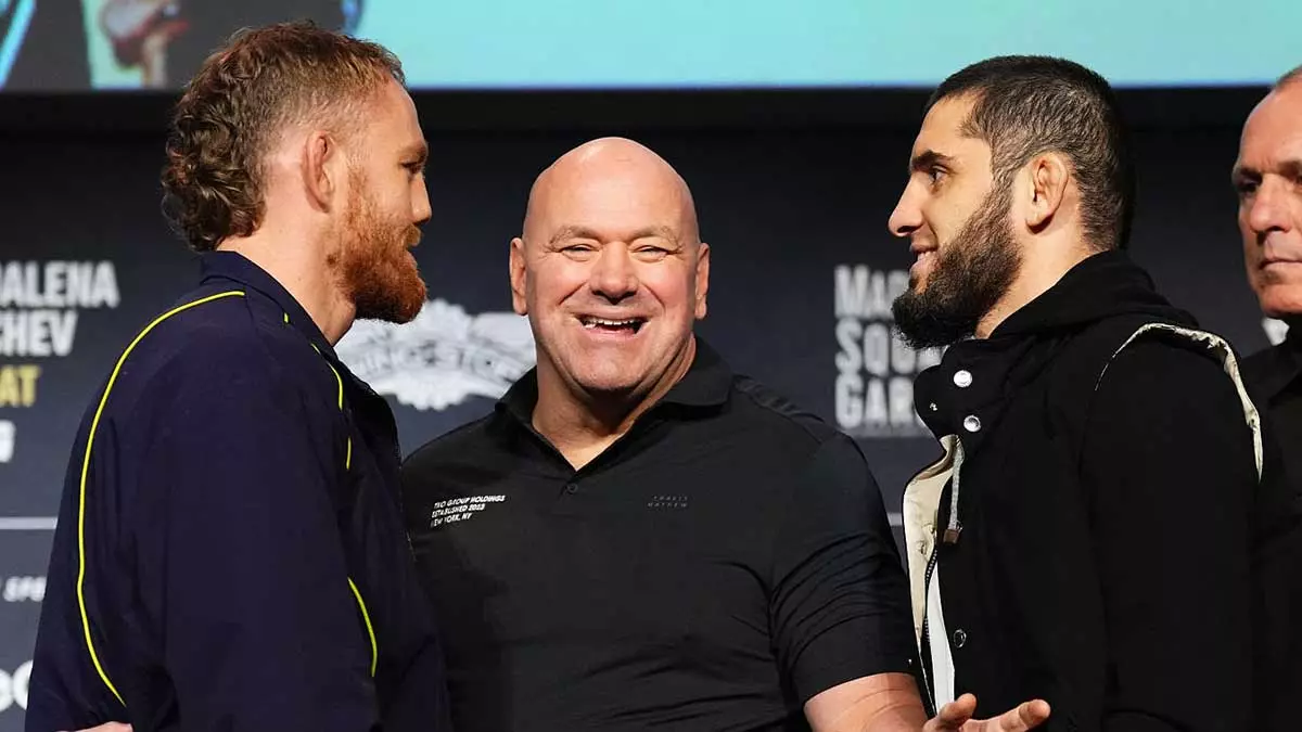 Битва взглядов Джека Делла Маддалены и Ислама Махачева