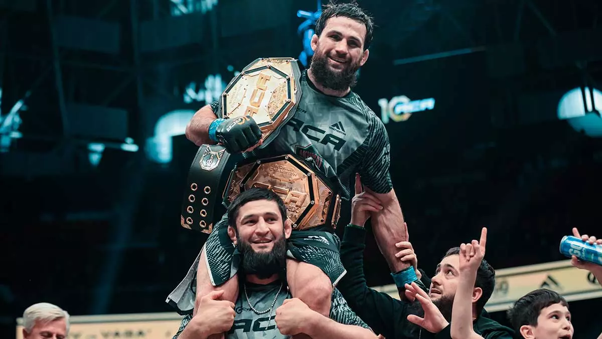 Хамзат Чимаев и Абубакар Вагаев