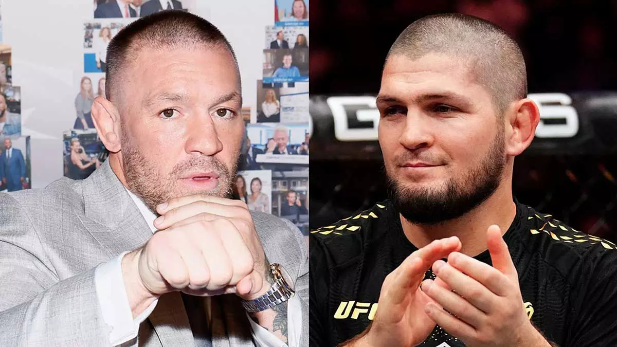 Конор МакГрегор и Хабиб Нурмагомедов