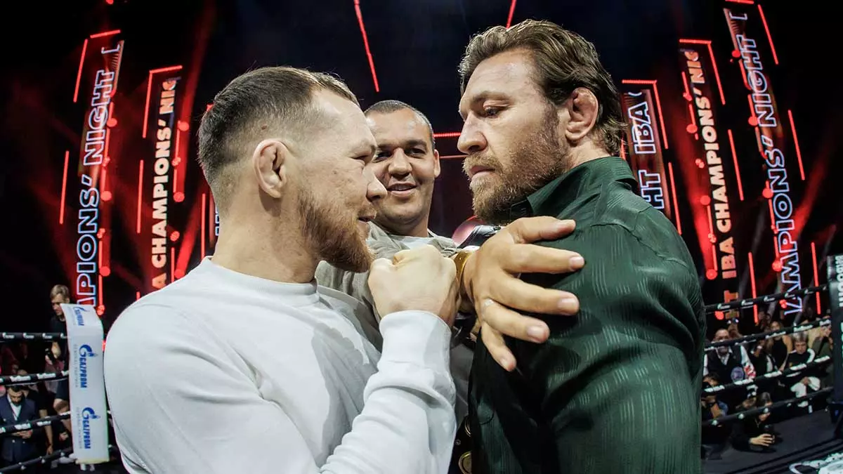 Пётр Ян и Конор МакГрегор