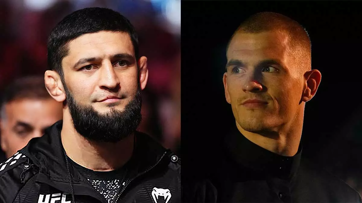 Хамзат Чимаев и Йен Гэрри