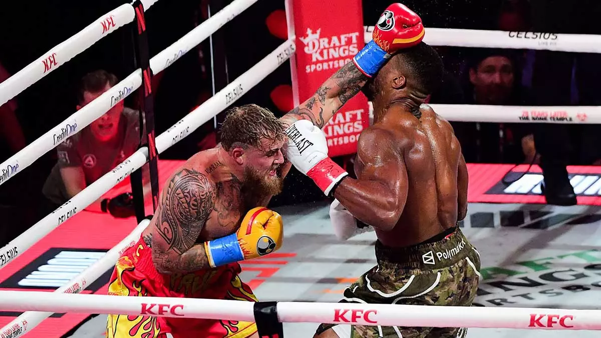 Джейк Пол и Энтони Джошуа