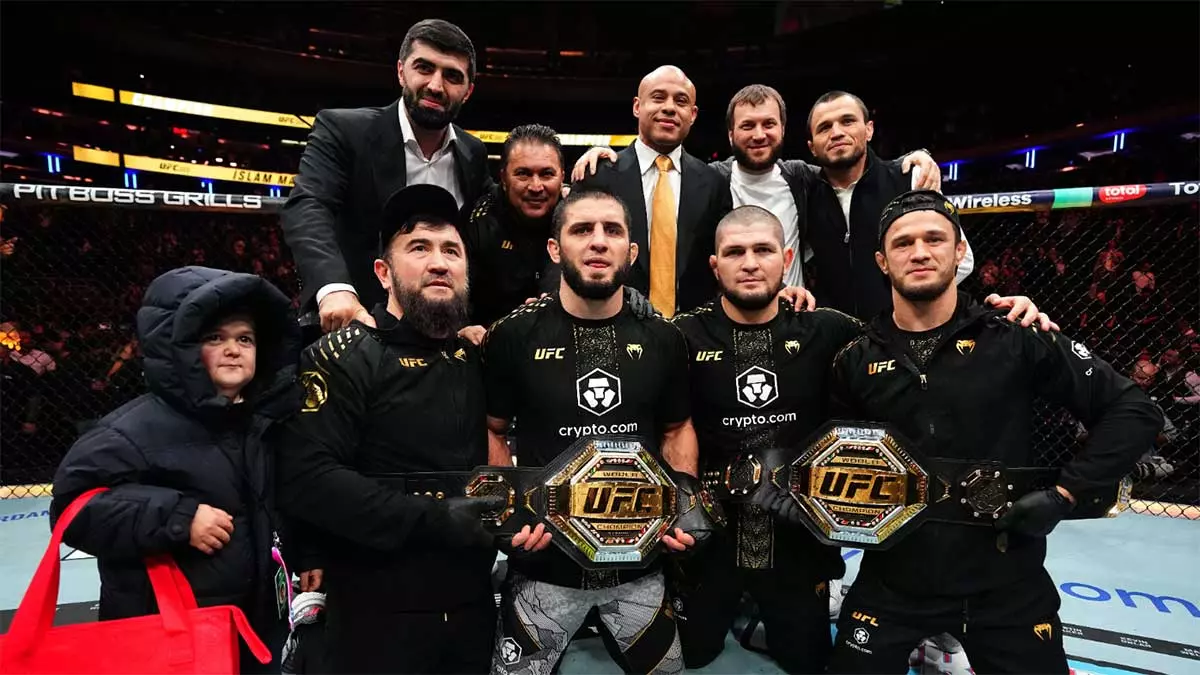 Команда Ислама Махачева после UFC 322