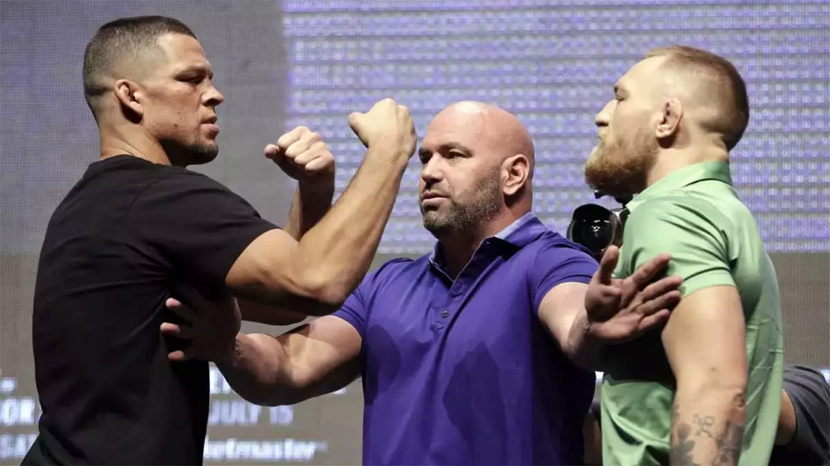 Нейт Диас и Конор МакГрегор