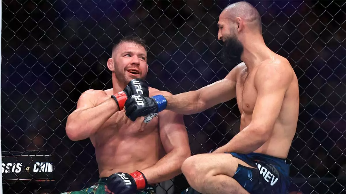 Дрикус Дю Плесси и Хамзат Чимаев