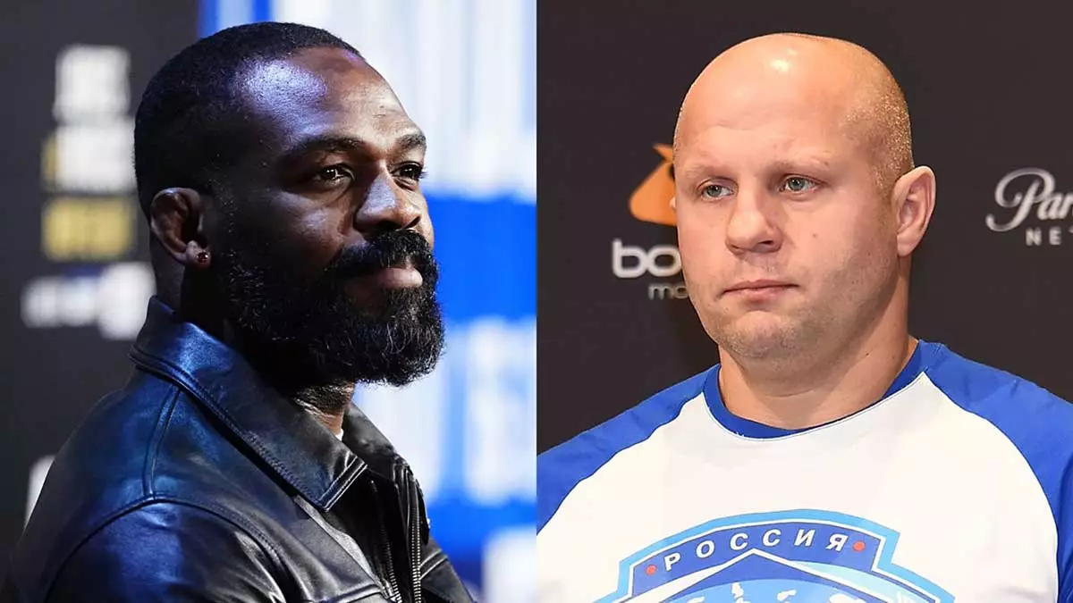 Джон Джонс и Фёдор Емельяненко