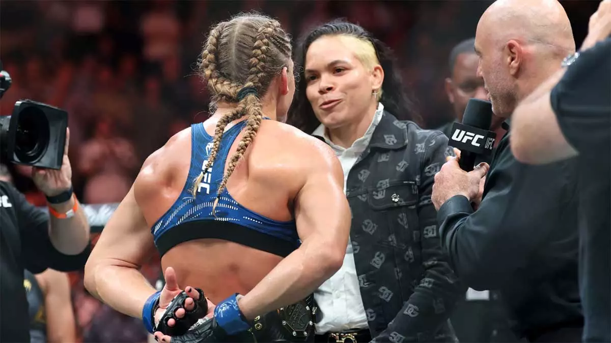 Кайла Харрисон и Аманда Нунес