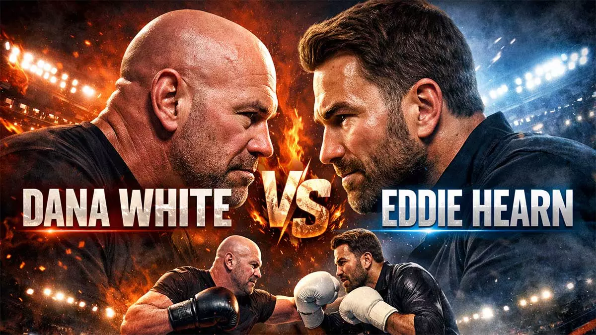 Дана Уайт и Эдди Хирн