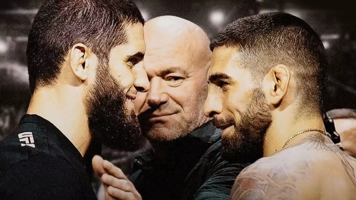 В UFC назвали условие супербоя между Махачевым и Топурией