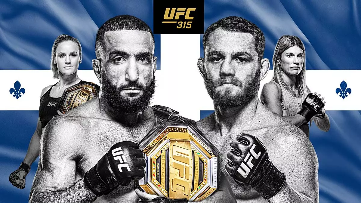 Постер UFC 315