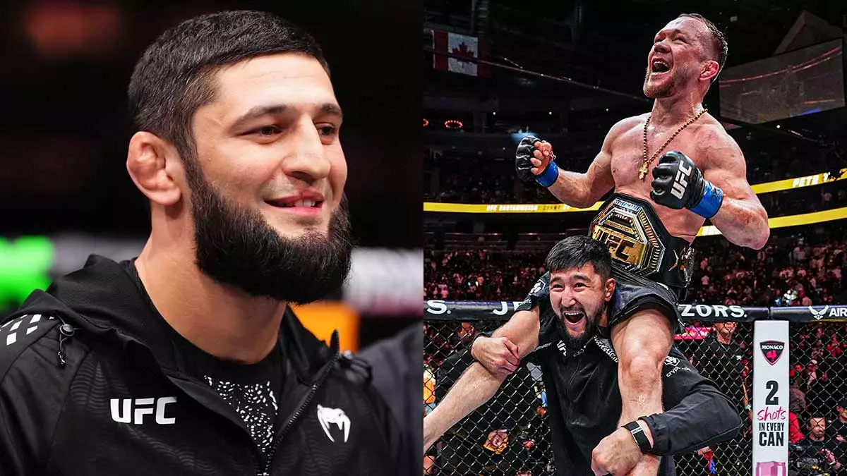 Хамзат Чимаев и Пётр Ян