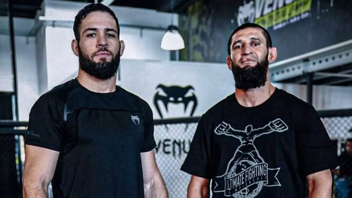 Нассурдин Имавов и Хамзат Чимаев