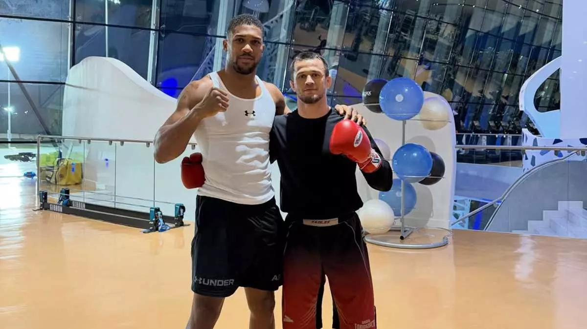 Энтони Джошуа и Усман Нурмагомедов