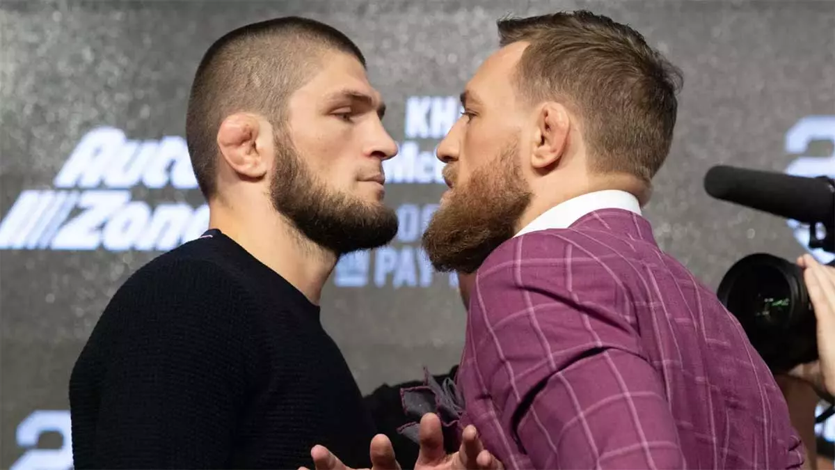 Хабиб Нурмагомедов и Конор МакГрегор