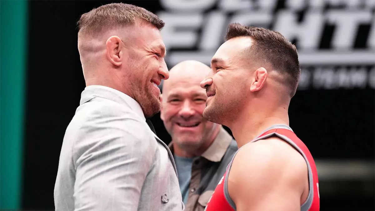 Конор МакГрегор и Майкл Чендлер