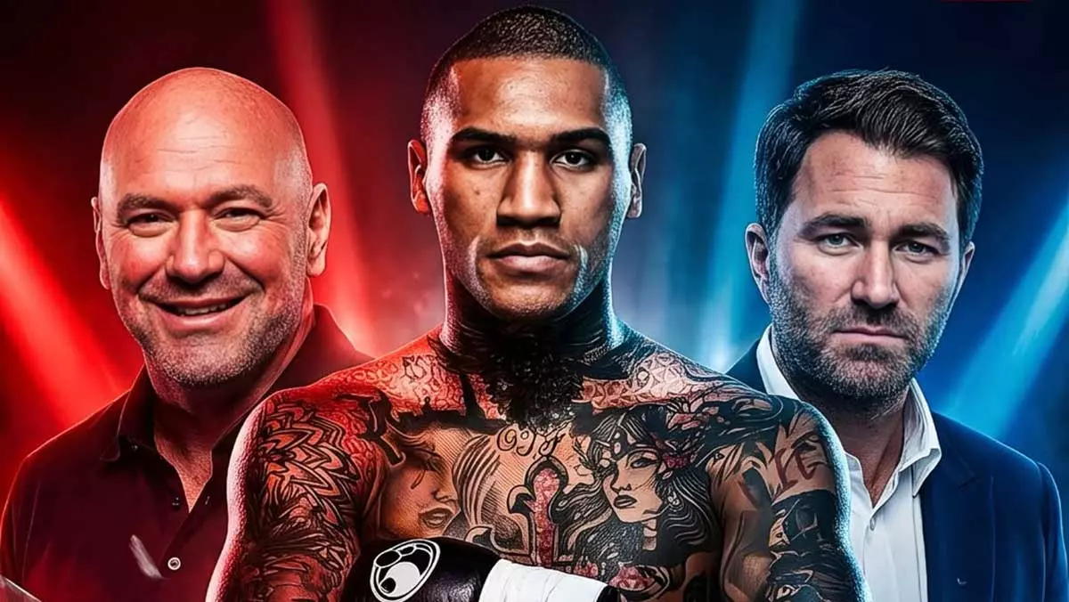 Дана Уайт, Конор Бенн и Эдди Хирн