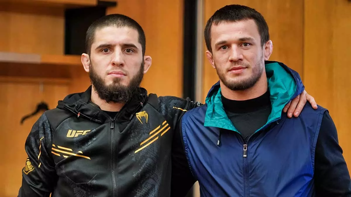 Ислам Махачев и Усман Нурмагомедов