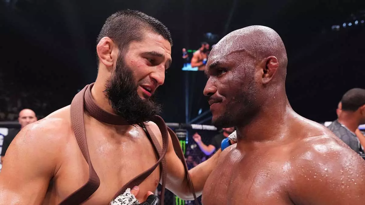 Хамзат Чимаев и Камару Усман