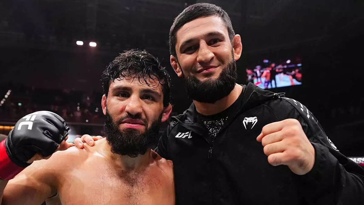 Арман Царукян и Хамзат Чимаев