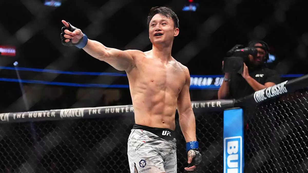 «Корейский Супербой» вернётся на турнире UFC в Австралии