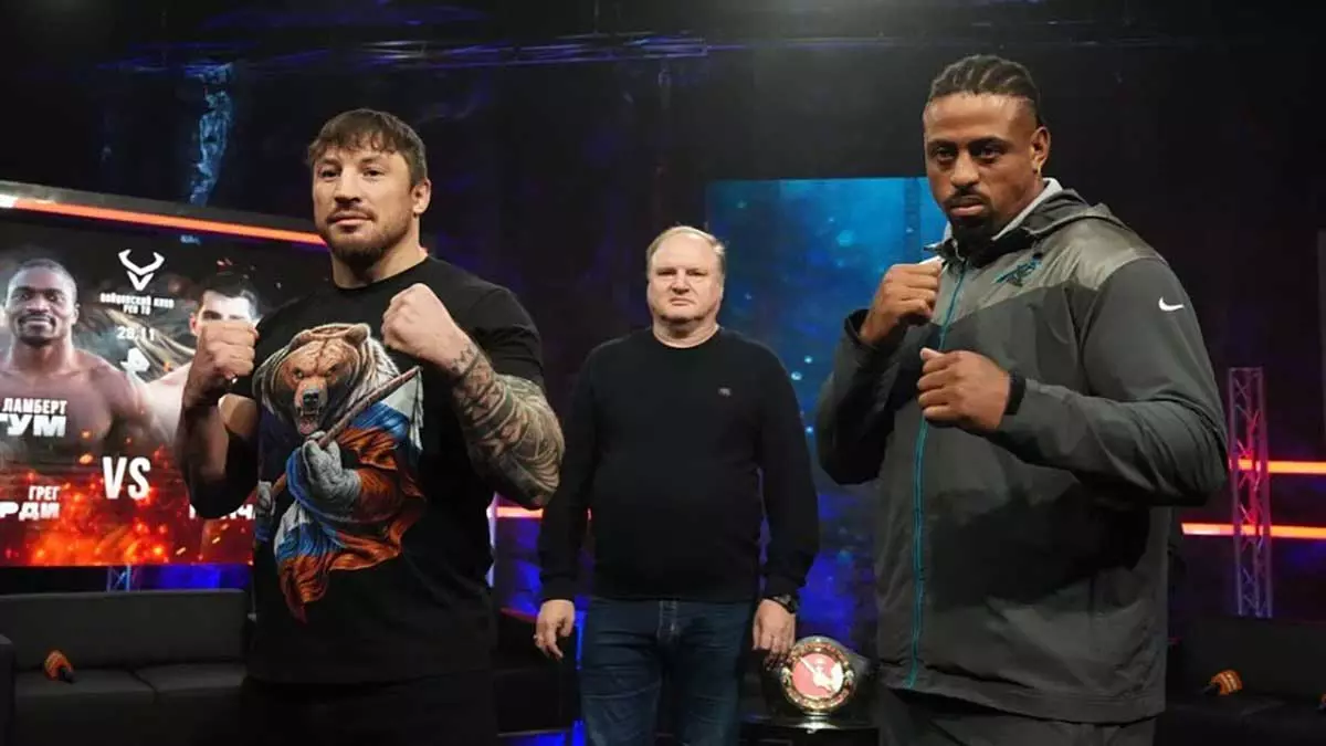 Евгений Гончаров и Грег Харди