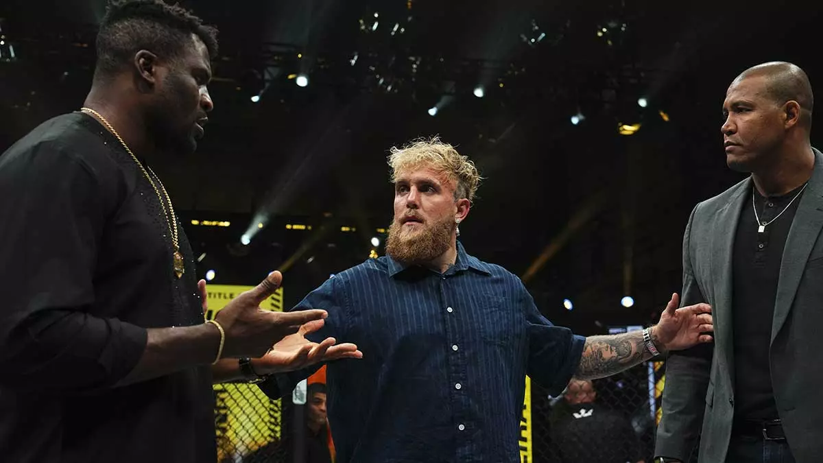 Фрэнсис Нганну, Джейк Пол и Хенан Феррейра