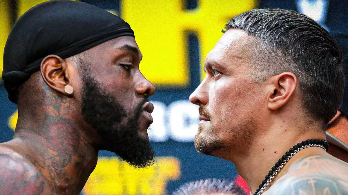 Деонтей Уайлдер и Александр Усик