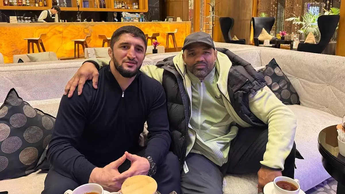 Абдулрашид Садулаев и Йоэль Ромеро