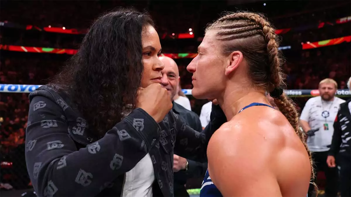 Аманда Нунес и Кайла Харрисон