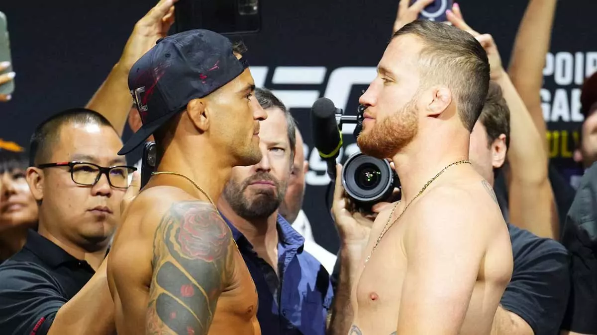 Дастин Порье и Джастин Гэйтжи