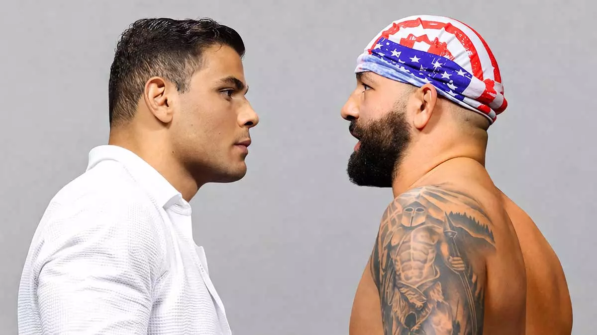 Пауло Коста и Джош Хокит