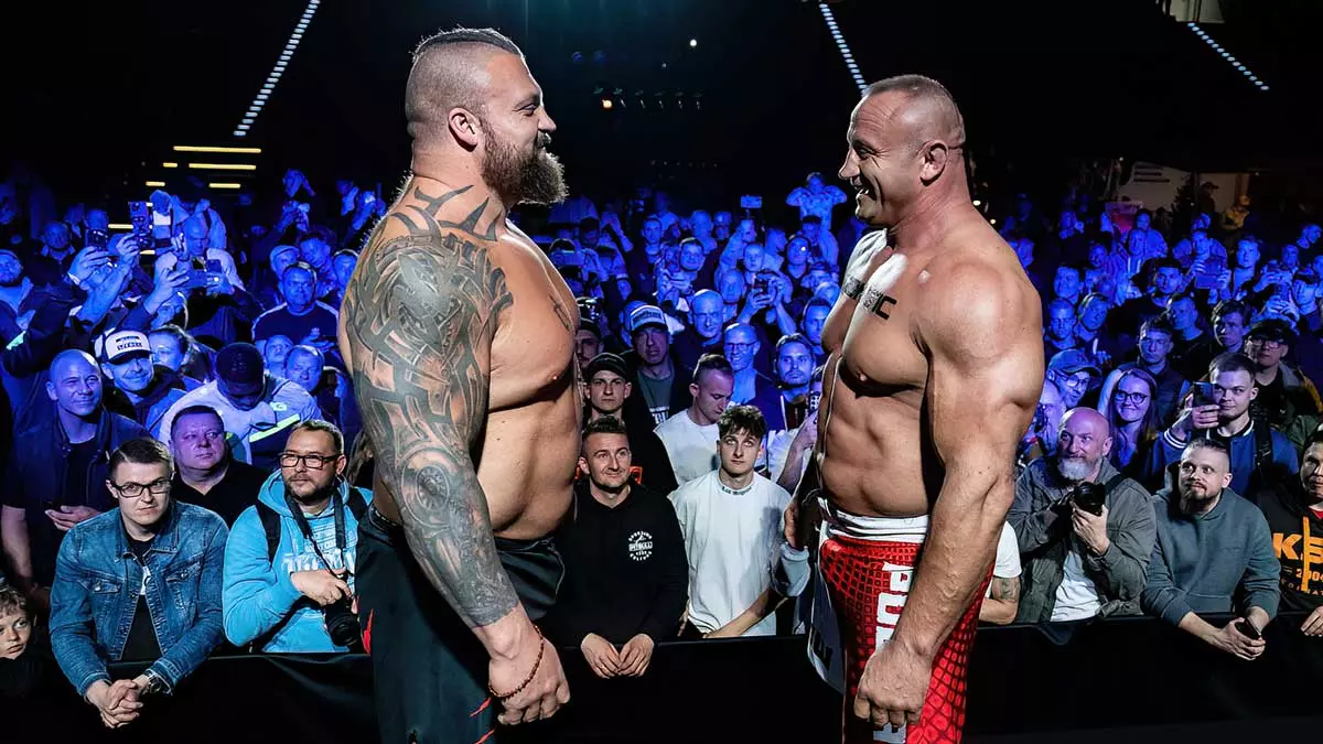 Эдди Холл и Мариуш Пудзяновский