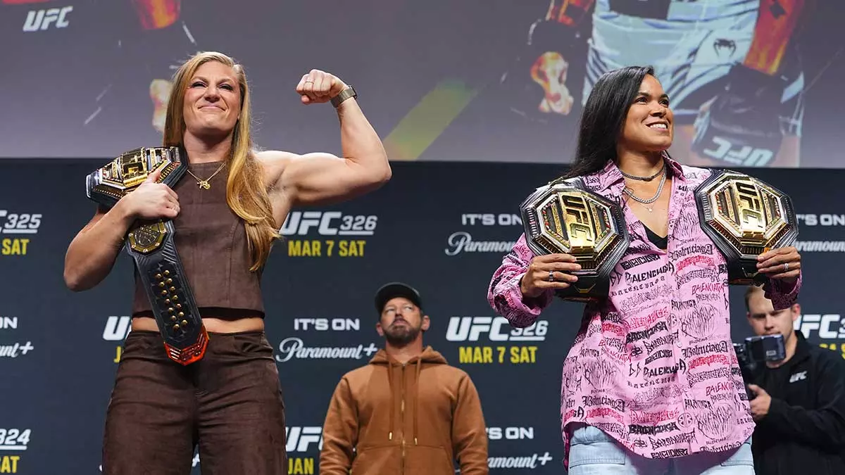 Кайла Харрисон и Аманда Нунес