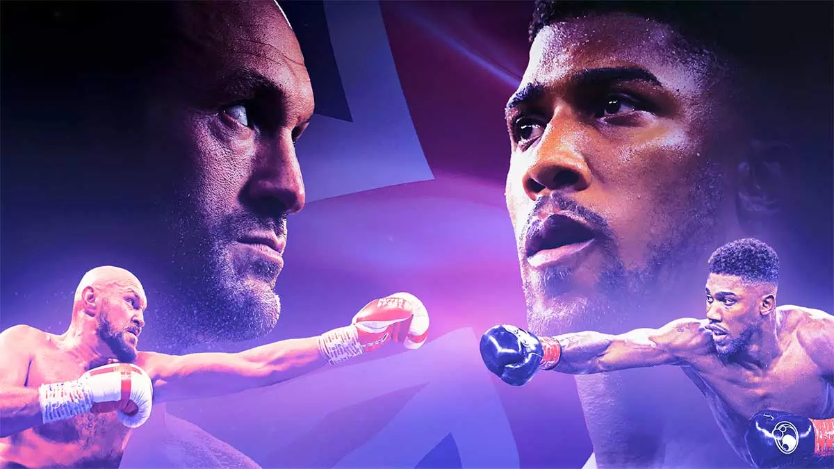 Тайсон Фьюри и Энтони Джошуа