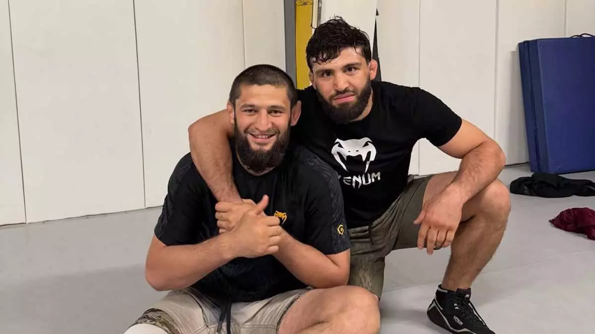 Хамзат Чимаев и Арман Царукян