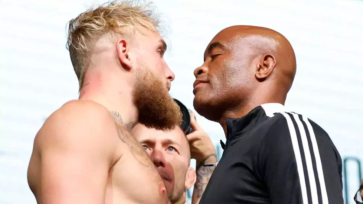 Джейк Пол и Андерсон Сильва