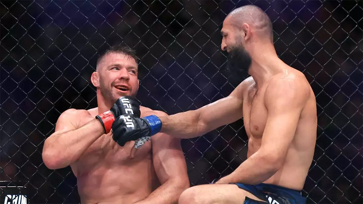 Дрикус Дю Плесси и Хамзат Чимаев