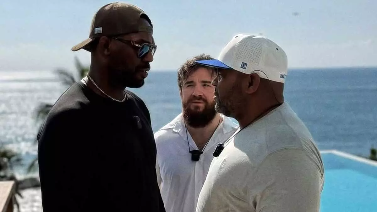 Джон Джонс и Даниэль Кормье на шоу ALF Reality