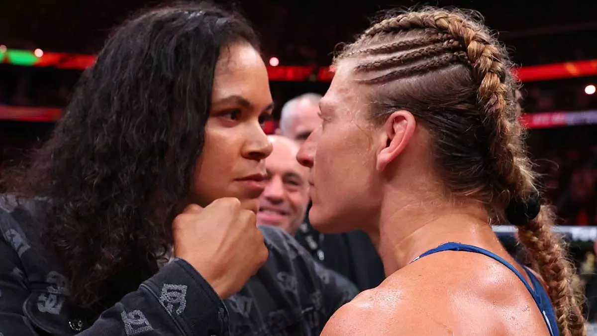 Аманда Нунес и Кайла Харрисон