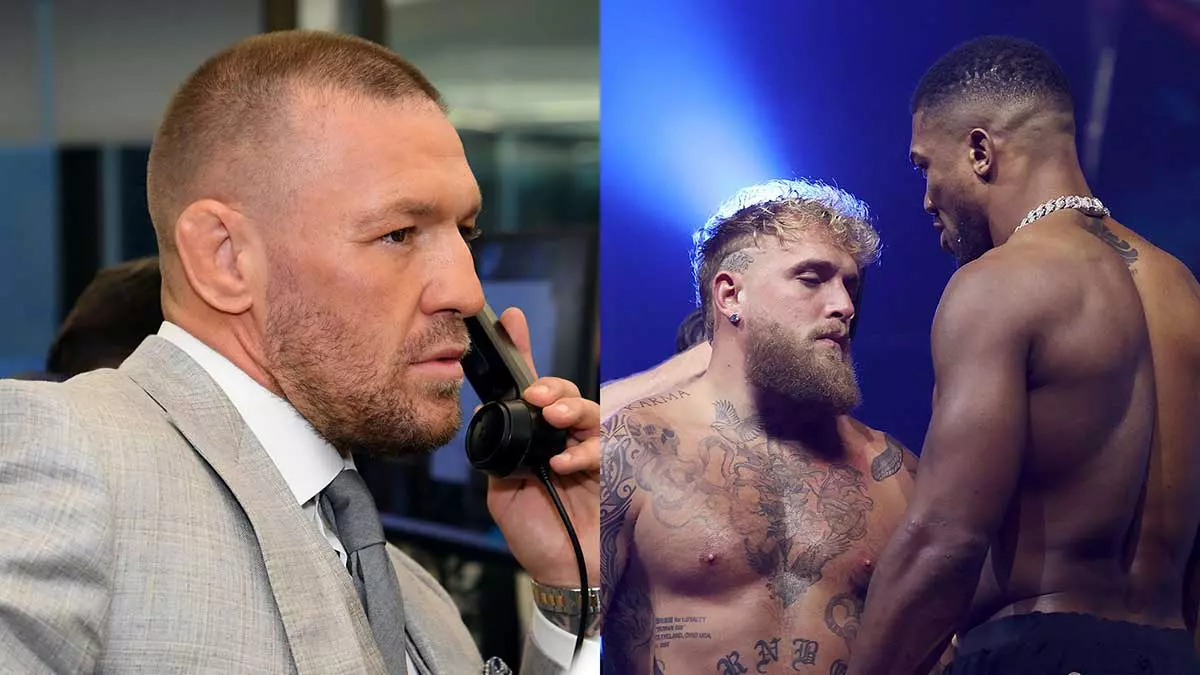 Конор МакГрегор, Джейк Пол и Энтони Джошуа