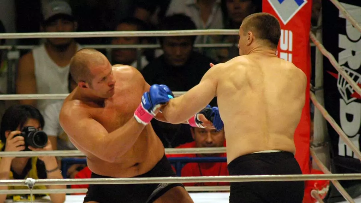 Фёдор Емельяненко и Мирко Филипович