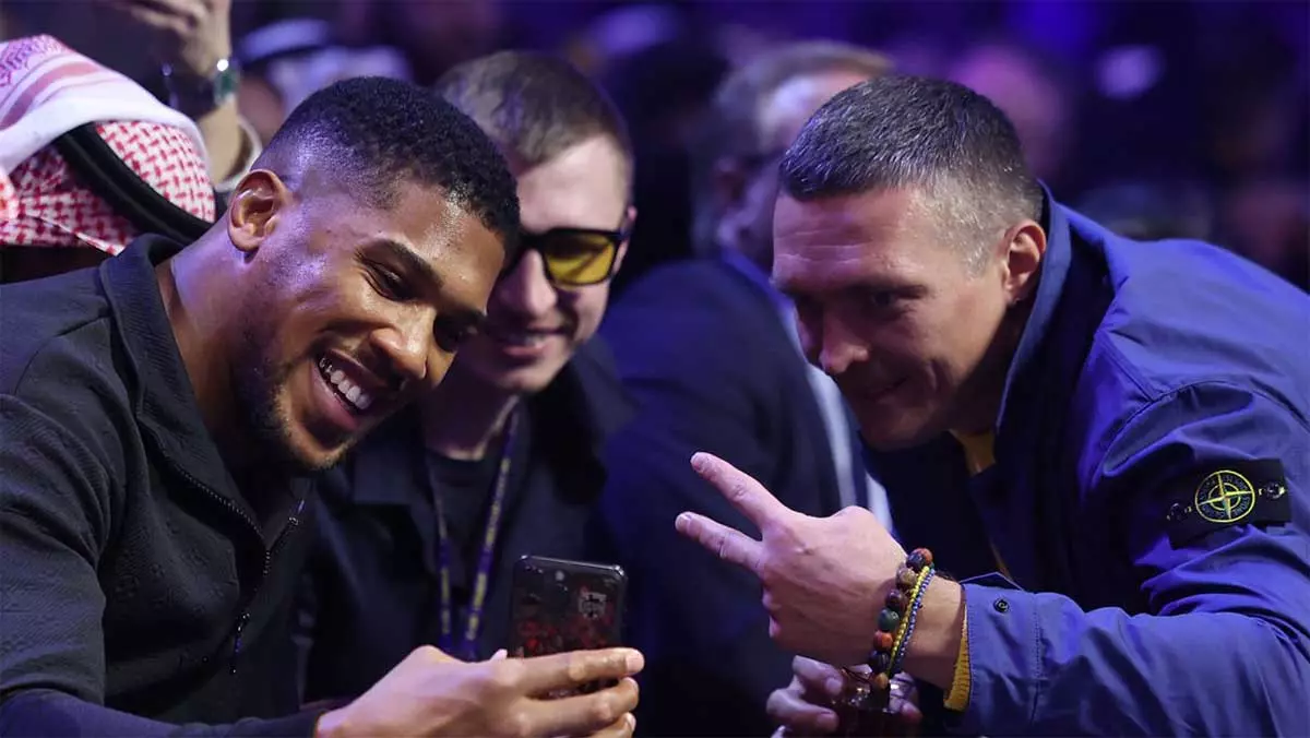 Энтони Джошуа и Александр Усик