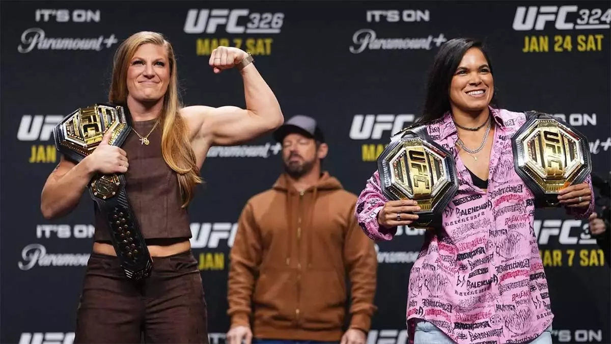 Кайла Харрисон и Аманда Нунес