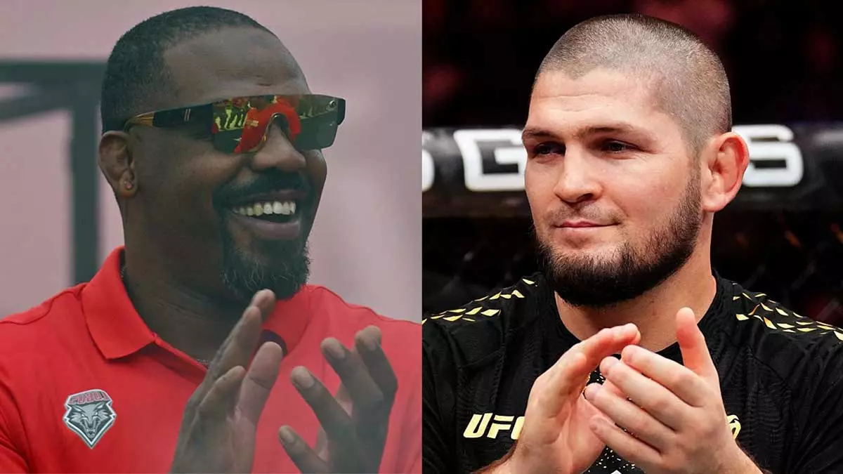 Джон Джонс и Хабиб Нурмагомедов